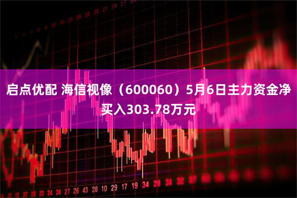 启点优配 海信视像（600060）5月6日主力资金净买入303.78万元