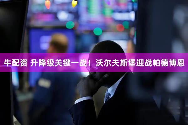 牛配资 升降级关键一战！沃尔夫斯堡迎战帕德博恩